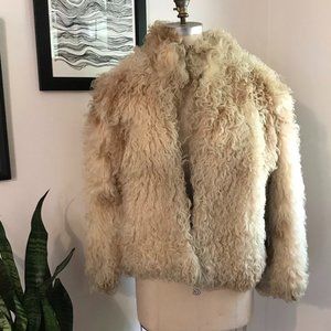 Vintage Lamb's Fur Jacket